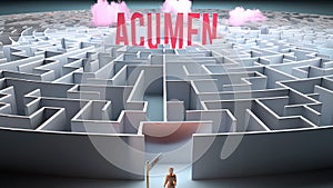 Acumen and a complicated path to it