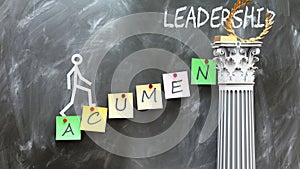 Acumen leads to Leadership