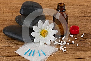 Acupuncture and Homeopathy medicine