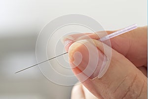 Acupuncture needle