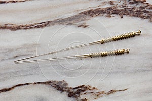 Acupuncture needles