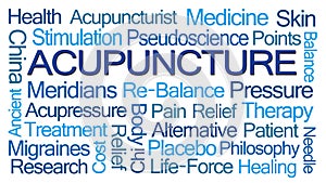 Acupuncture Word Cloud