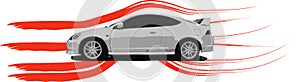 Acura RSX Illustration