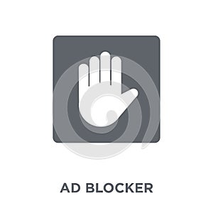 Ad blocker icon from Marketing collection.