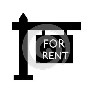 Ad board Vector icon which can easily modify or edit