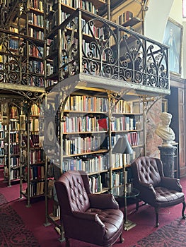 AD White Library at the Uris Library at the Cornell University campus in Ithaca, New York