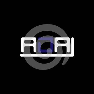 ADA letter logo creative design with vector graphic,