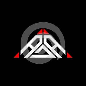 ADA letter logo creative design with vector graphic, ADA