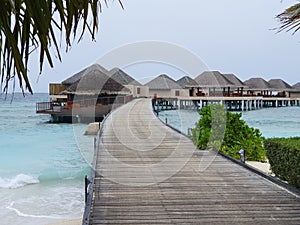 Adaaran prestige vadoo maldive resort blue sky