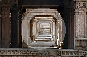 Adalaj Step well-A grand view