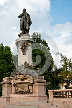 Adam Mickiewicz monument photo