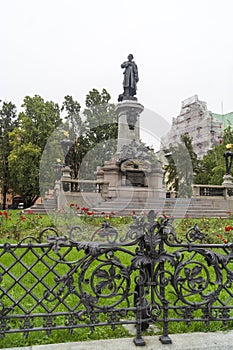 Adam Mickiewicz Monument, Warsaw photo