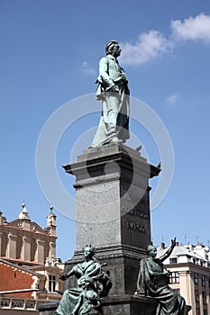 Adam Mickiewicz statue photo