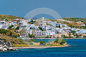 Adamantas Adamas harbor town of Milos island, Greece