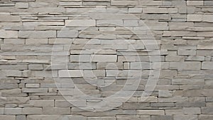 Adaptable Neutrality: Gray Limestone Canvas. AI generate