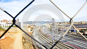 Adaptation works for the high-speed train AVE in Barcelona
