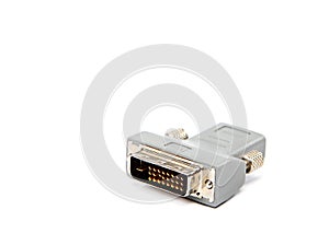 Adapter the DVI D SUB.