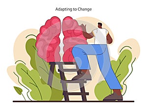 Adapting to change. Open-mindedness. The ability to accept new ideas