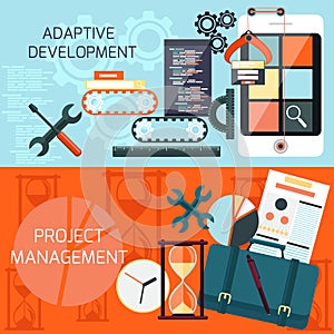 Adaptive development and project management