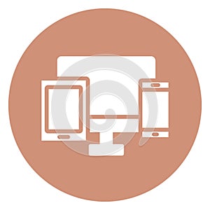 Adaptive Isolated Vector Icon which can easily modify