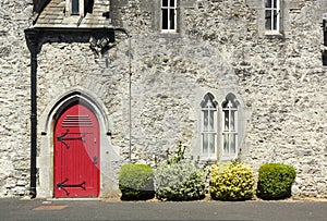 The Adare Abbey in Limerick County, Ireland. Europe.