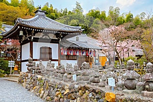 Adashino Nenbutsuji Temple in Kyoto, Japan