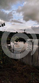 Aday light on the lake darknes