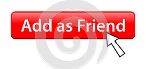 Add as friend button