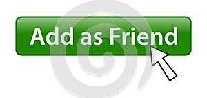 Add as friend button