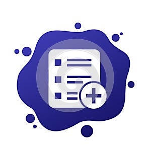 add new task vector icon for web