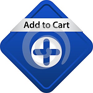 Add to cart icon web button