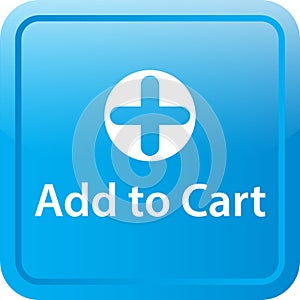 Add to cart icon web button