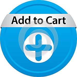 Add to cart icon web button