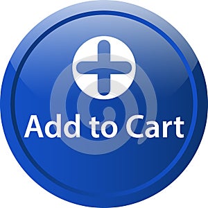 Add to cart icon web button