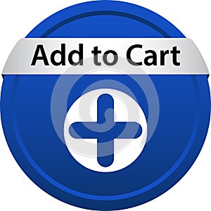 Add to cart icon web button