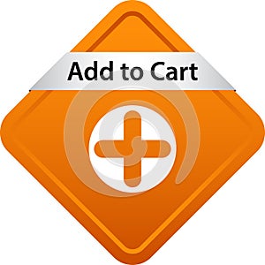 Add to cart icon web button