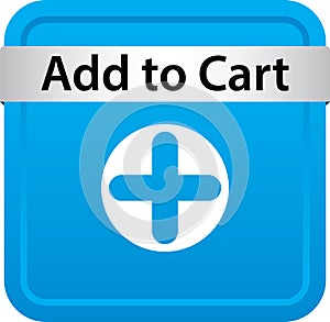 Add to cart icon web button