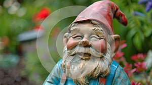 Add a touch of nostalgia with a vintageinspired ceramic garden gnome perfect for bringing a smile to any visitors face.