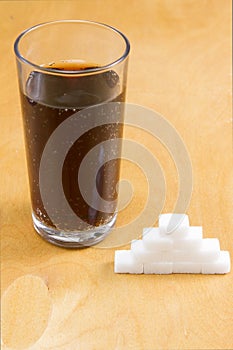 Added sugar in fizzy drinks