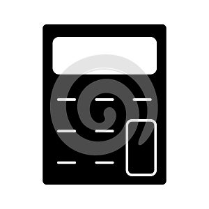 Adding machine Vector icon which can easily modify or edit