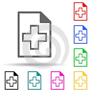 adding a sheet icon. Element of simple icon for websites, web design, mobile app, info graphics. Thick line icon for website