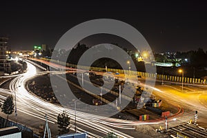 Addis Ababa at night. photo