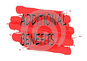 Additional benefits banner