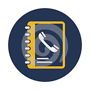 Address book, biography Vector Icon which can easily modify