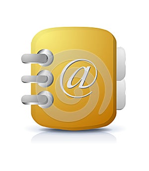 Address book icon