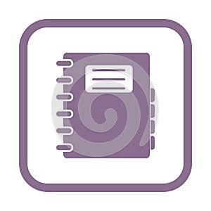 Address book icon