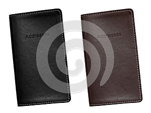 Address Book leather bound