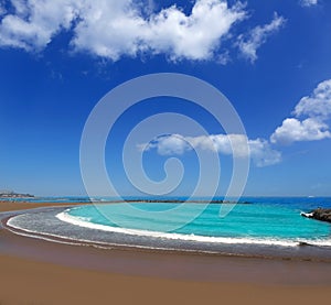 Adeje coast Las americas beach in south Tenerife photo