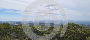 Adelaide view Mountlofty trees
