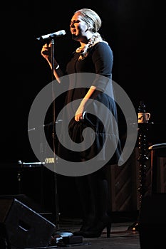 Live concert of Adele at the Alcatraz